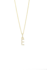 "It's me" Buchstabenkette Gelbgold | Babette it's me Jewelry - Babette it's me Jewelry